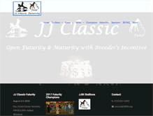 Tablet Screenshot of jjclassic.com
